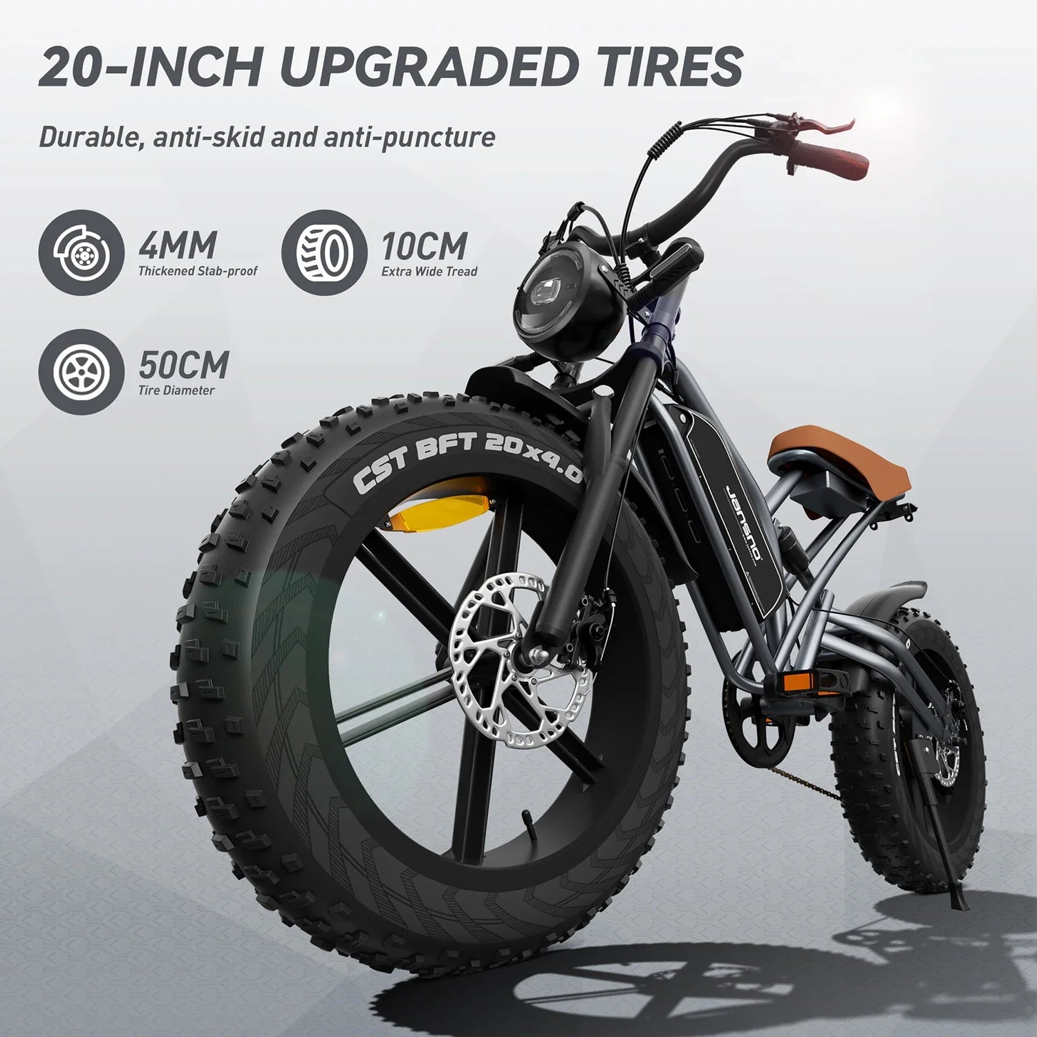 URLIFE X50 250W Electric Bike - UK Urban Commuter E-Bike – alternate product view 7