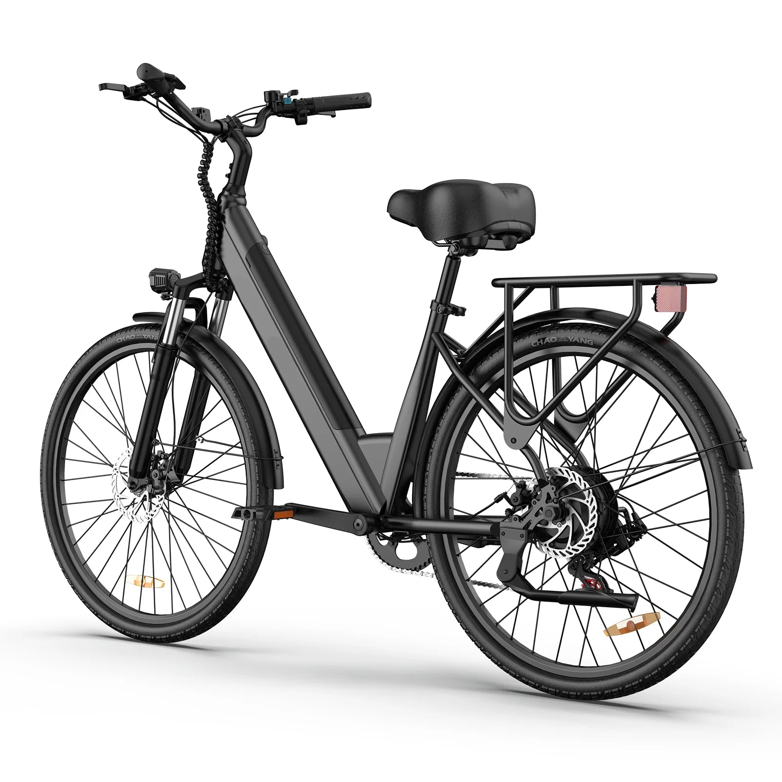 URLIFE E26 250W Electric Bike - 26 Inch UK Commuter E-Bike – alternate product view 5