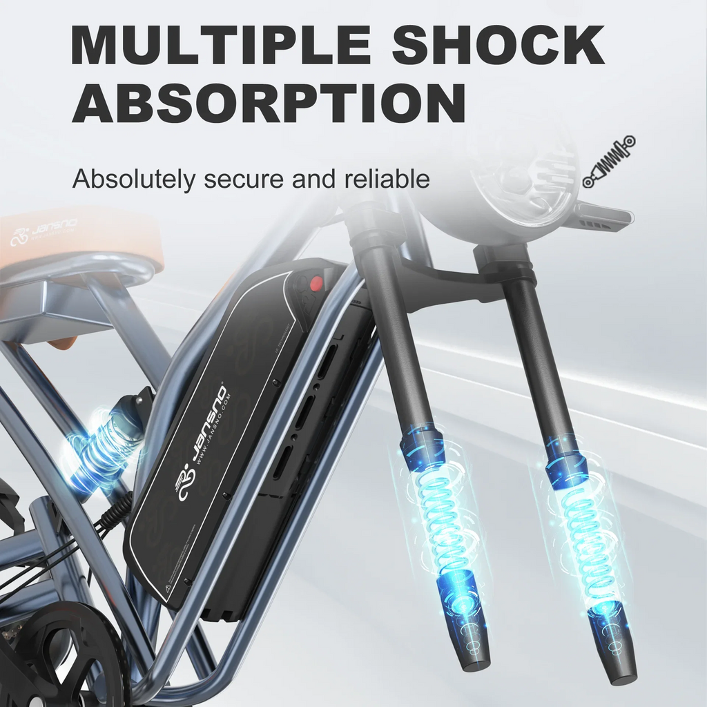 URLIFE X50 250W Electric Bike - UK Urban Commuter E-Bike – alternate product view 5