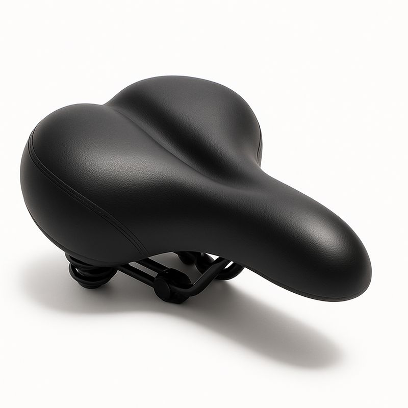 URLIFE Gear Memory-Foam Comfort Saddle - Black
