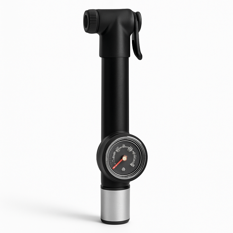 URLIFE Gear Mini Bike Pump with Gauge