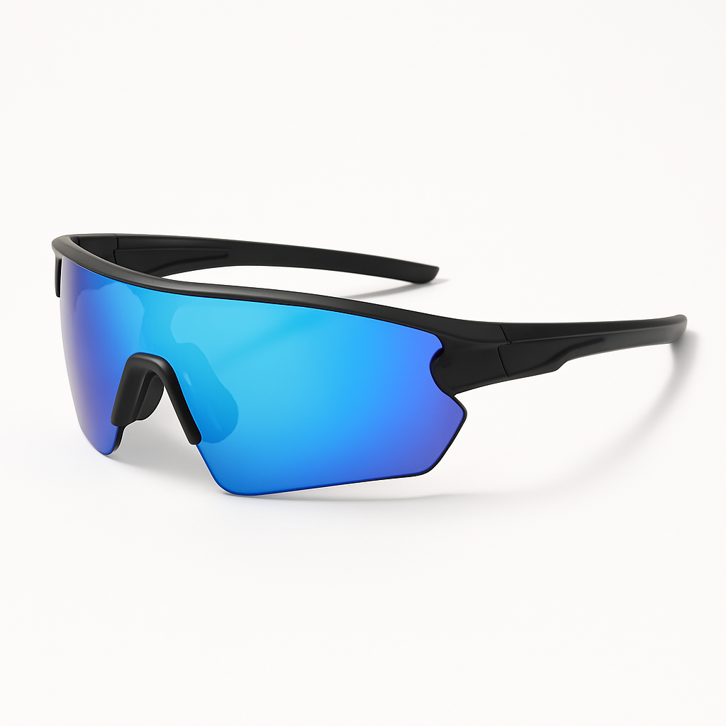 URLIFE Gear Photochromic Cycling Sunglasses - Blue Revo